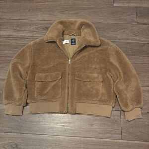 Gap Women's Brown and Tan Jacket